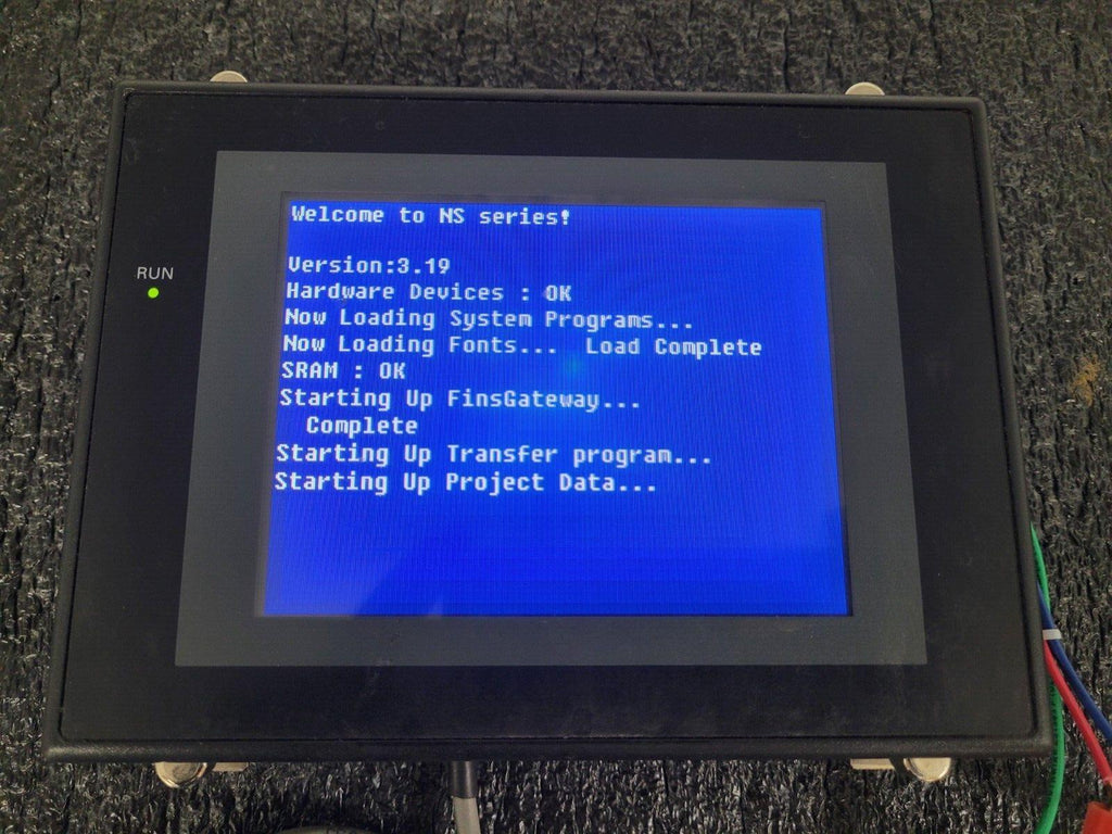 OMRON NS5-SQ10B-V2 Operator Interface Panel HMI Touch Screen 24VDC Working Pull