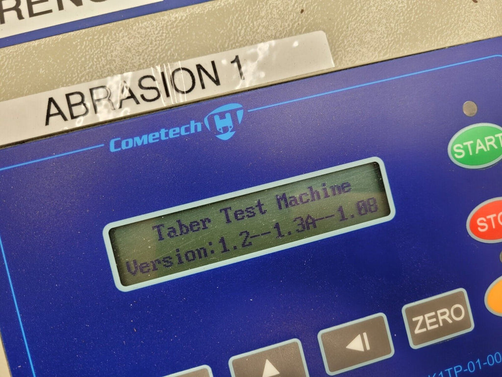 Cometech QC-621H Linear Tabor Test Machine 10-100mm Eccentric Wheel Transmission