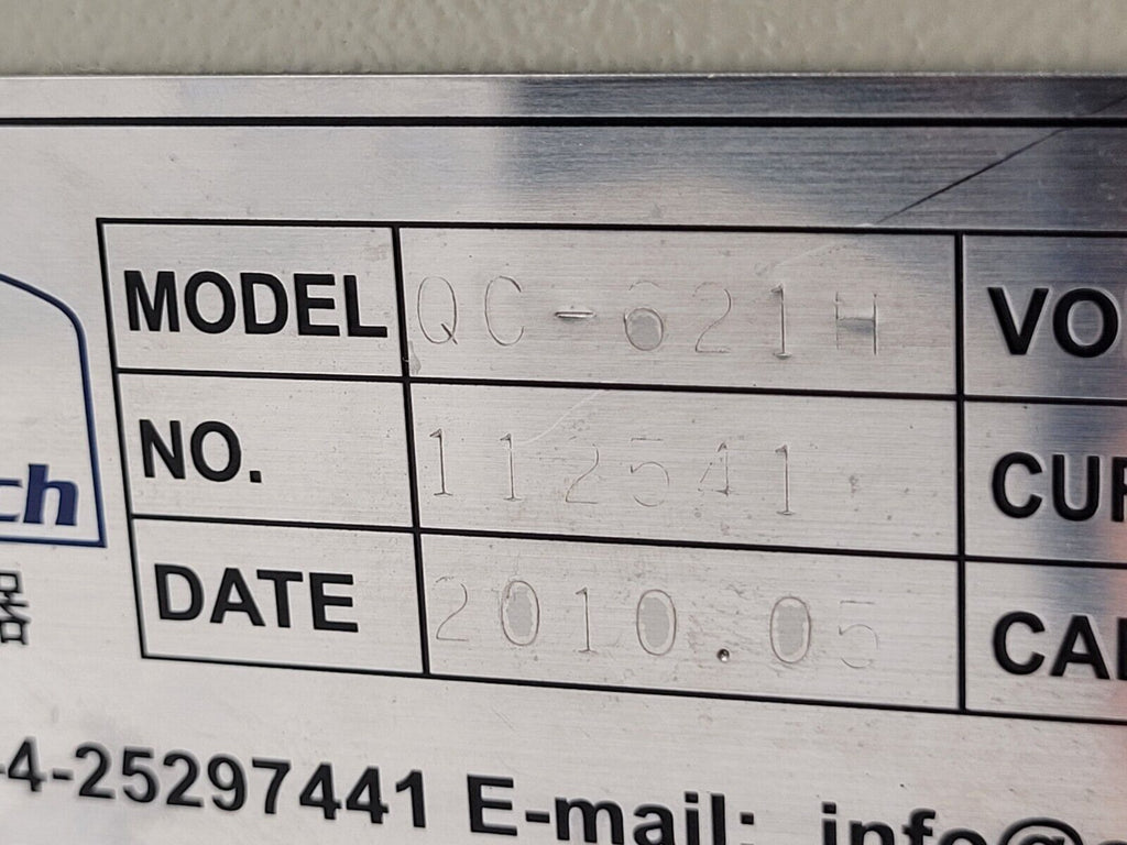 Cometech QC-621H Linear Tabor Test Machine 10-100mm Eccentric Wheel Transmission