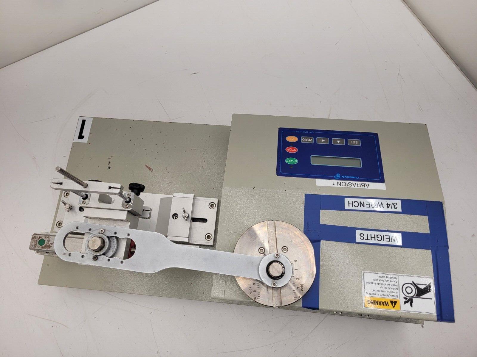 Cometech QC-621H Linear Tabor Test Machine 10-100mm Eccentric Wheel Transmission