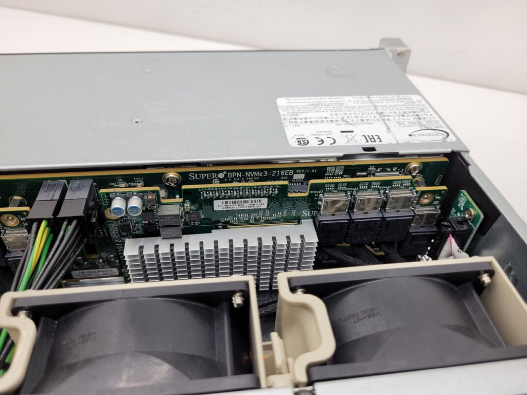 Supermicro 24 Bay SFF X10DRU-i+ 24x NVMe 2x Intel E5-2650 V4 192GB 2400Mhz Ram