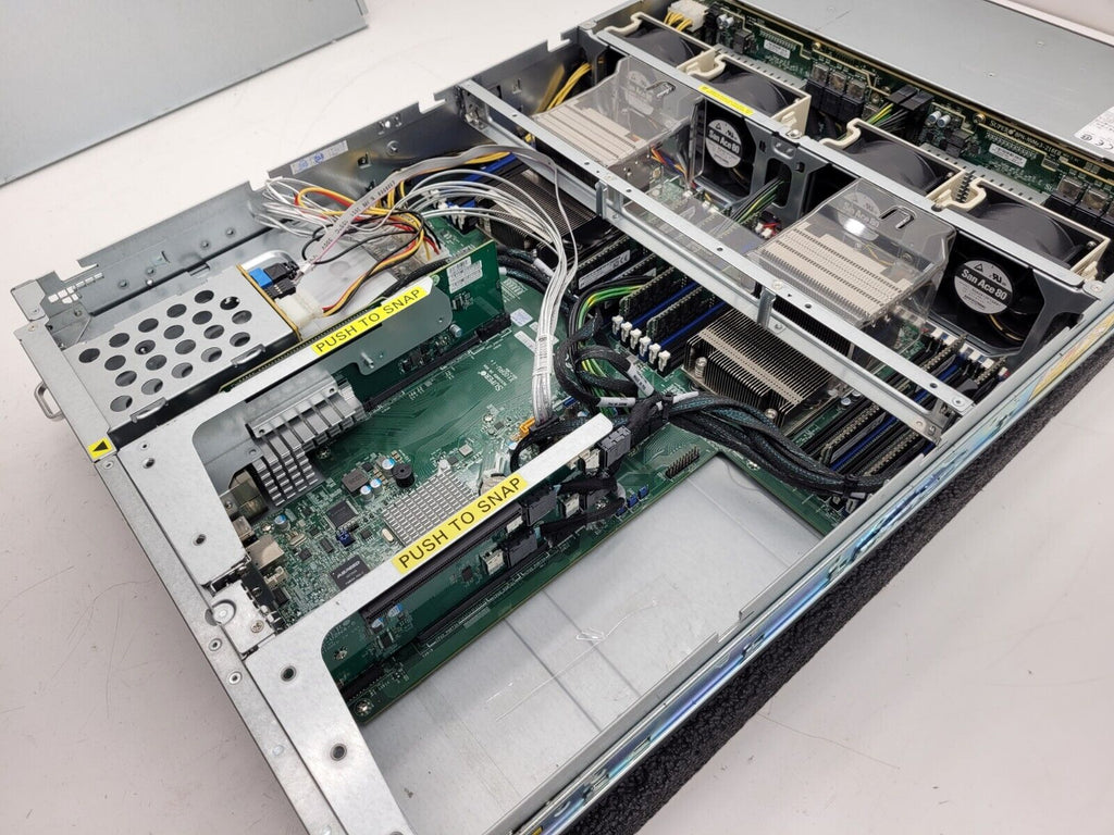 Supermicro 24 Bay SFF X10DRU-i+ 24x NVMe 2x Intel E5-2650 V4 192GB 2400Mhz Ram