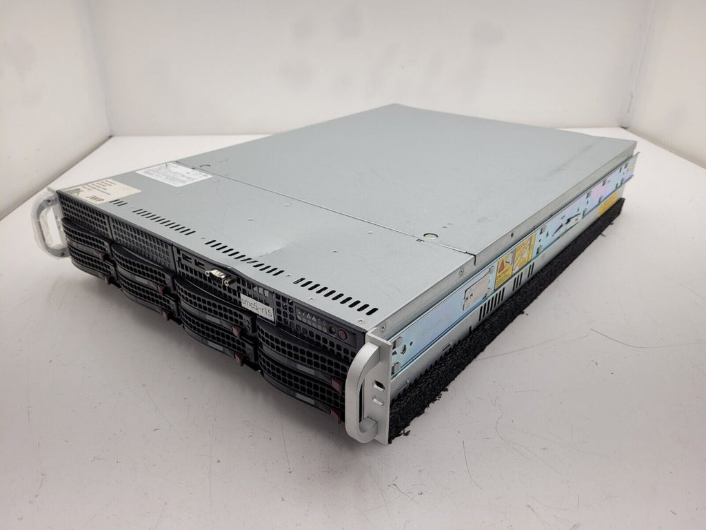 Supermicro 8 Bay LFF X11DPi-N 2x Intel Xeon Silver 4108 1.8GHz 16GB 2400Mhz Ram
