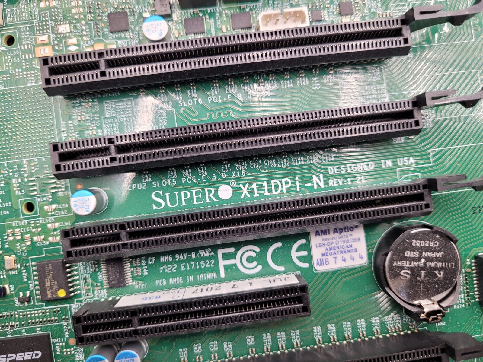 Supermicro 8 Bay LFF X11DPi-N 2x Intel Xeon Silver 4108 1.8GHz 16GB 2400Mhz Ram
