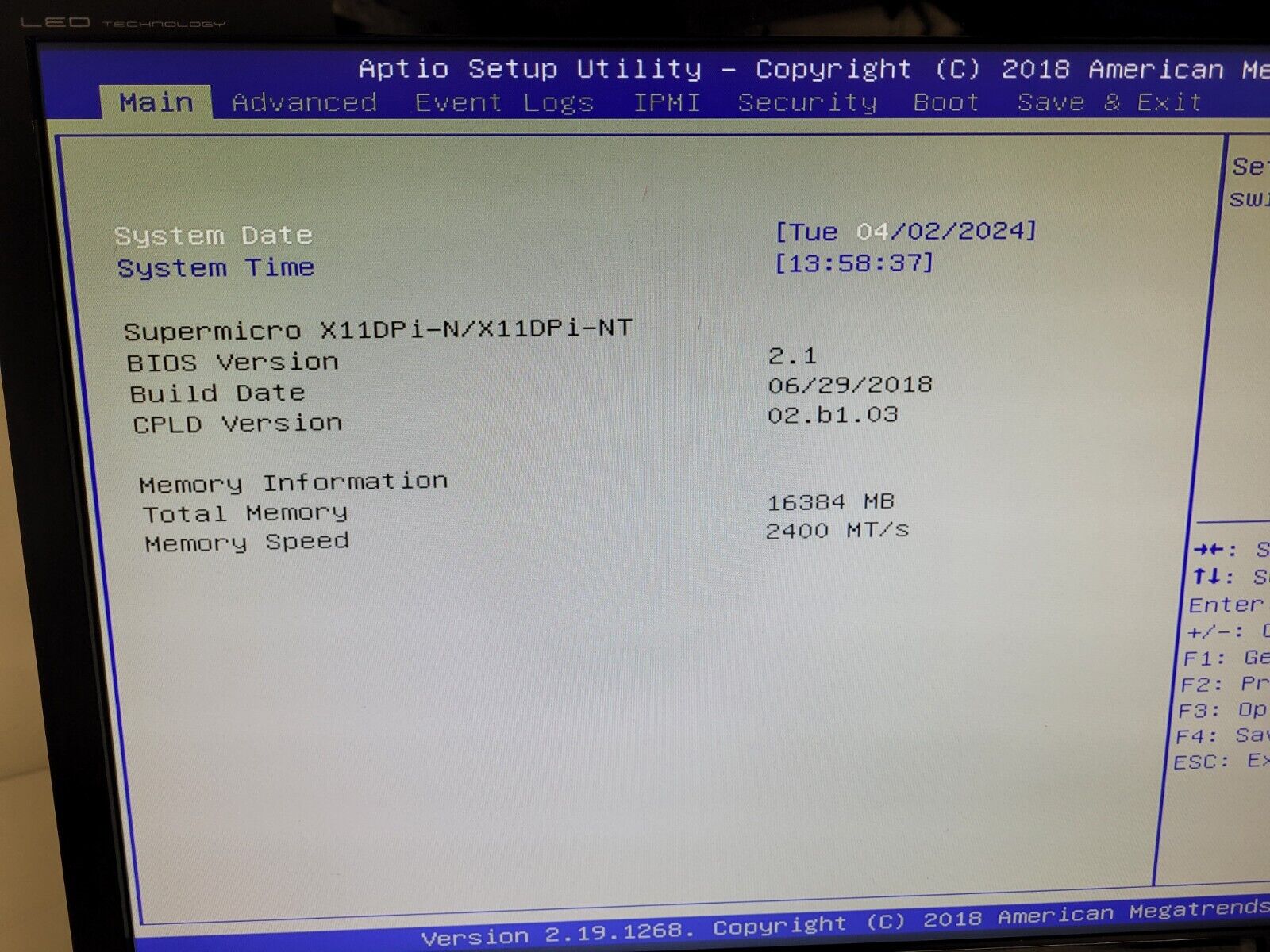 Supermicro 8 Bay LFF X11DPi-N 2x Intel Xeon Silver 4108 1.8GHz 16GB 2400Mhz Ram