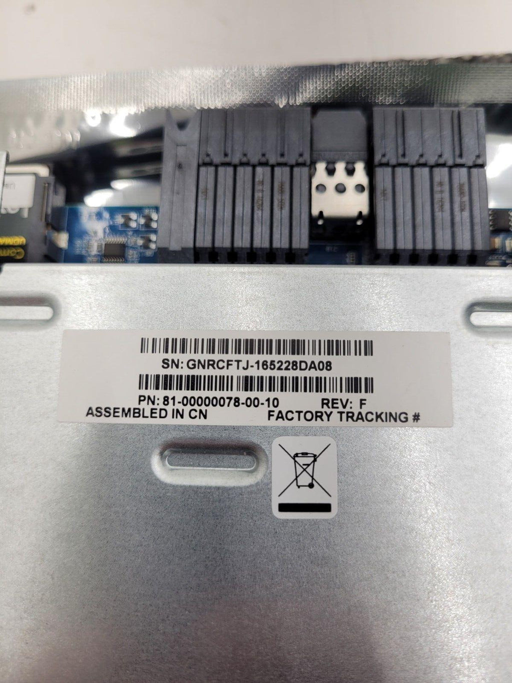 LOT OF 2  Quantum QXS iSCSI and FC Controller 3-07365-01 81-00000078-00-10