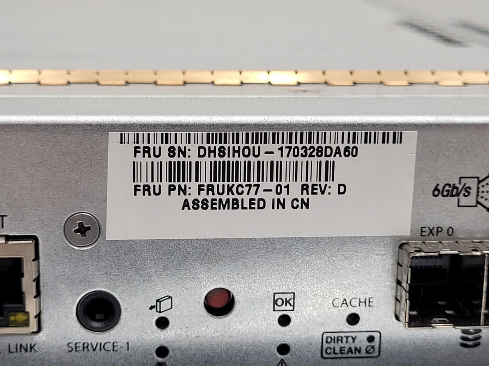 LOT OF 2  Quantum QXS iSCSI and FC Controller 3-07365-01 81-00000078-00-10 Lot B