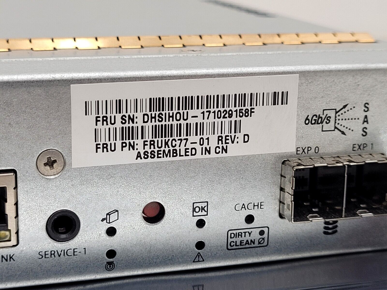 LOT OF 2  Quantum QXS iSCSI and FC Controller 3-07365-01 81-00000078-00-10 Lot B