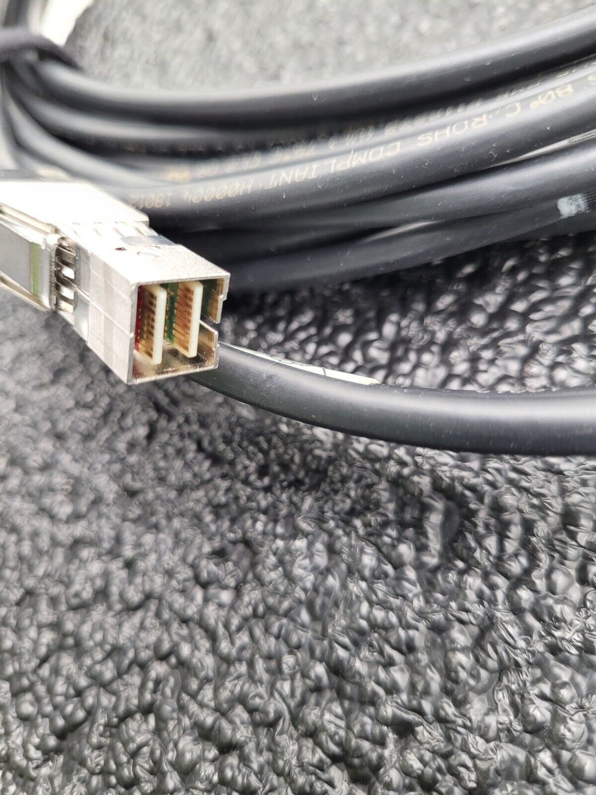 Lot Of 6 EMC 038-003-813 Mini-SAS HD 4X - Mini-SAS 4X External 5M Cable