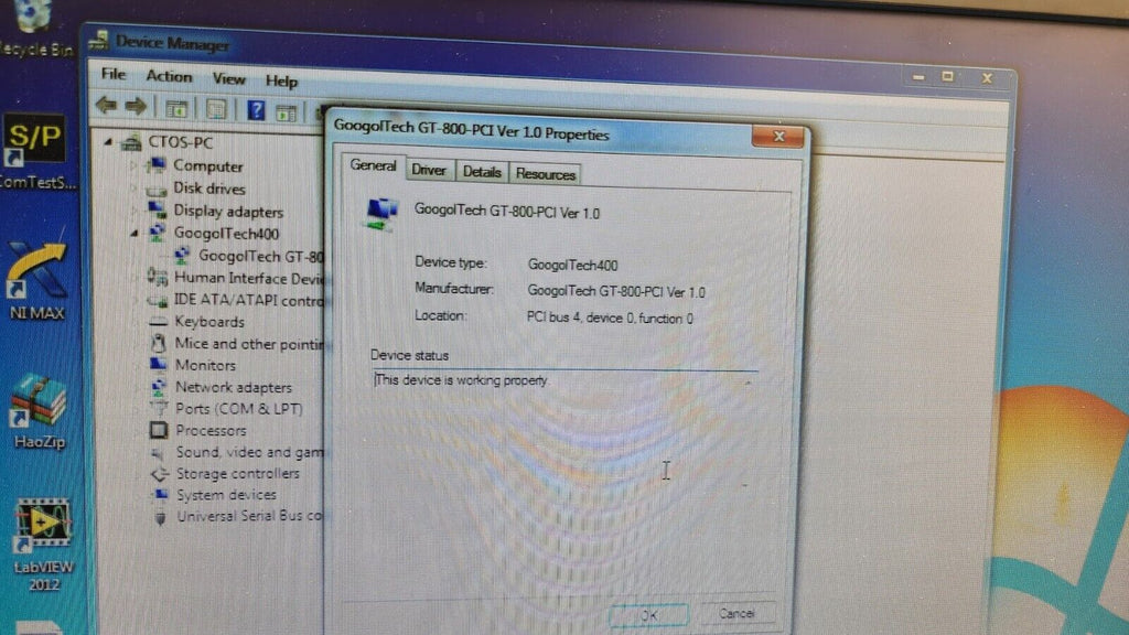 GoogolTech 4-Axis Motion Control Module GT2-400-ACC2-VER2.4 Advantech Computer
