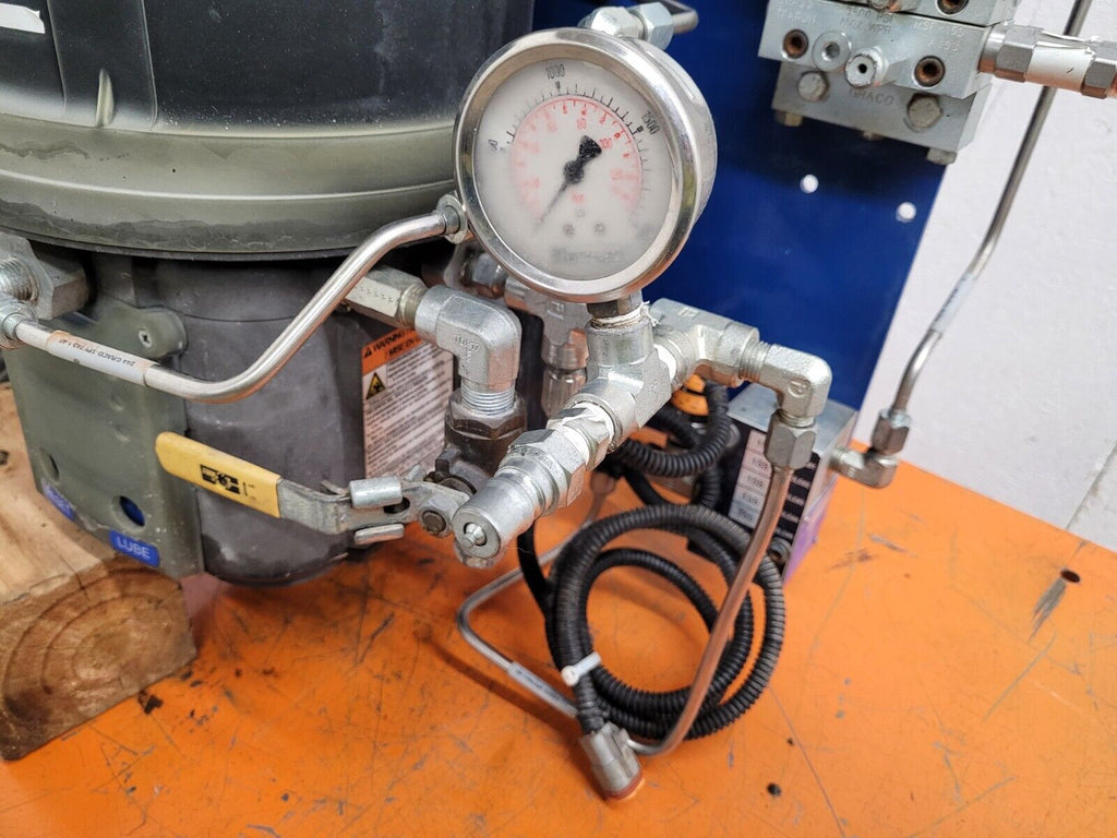 GRACO G3 Lubrication Pump 96G231 G3-A-12MX-120L08 12VDC 5100 PSI Working Pull B