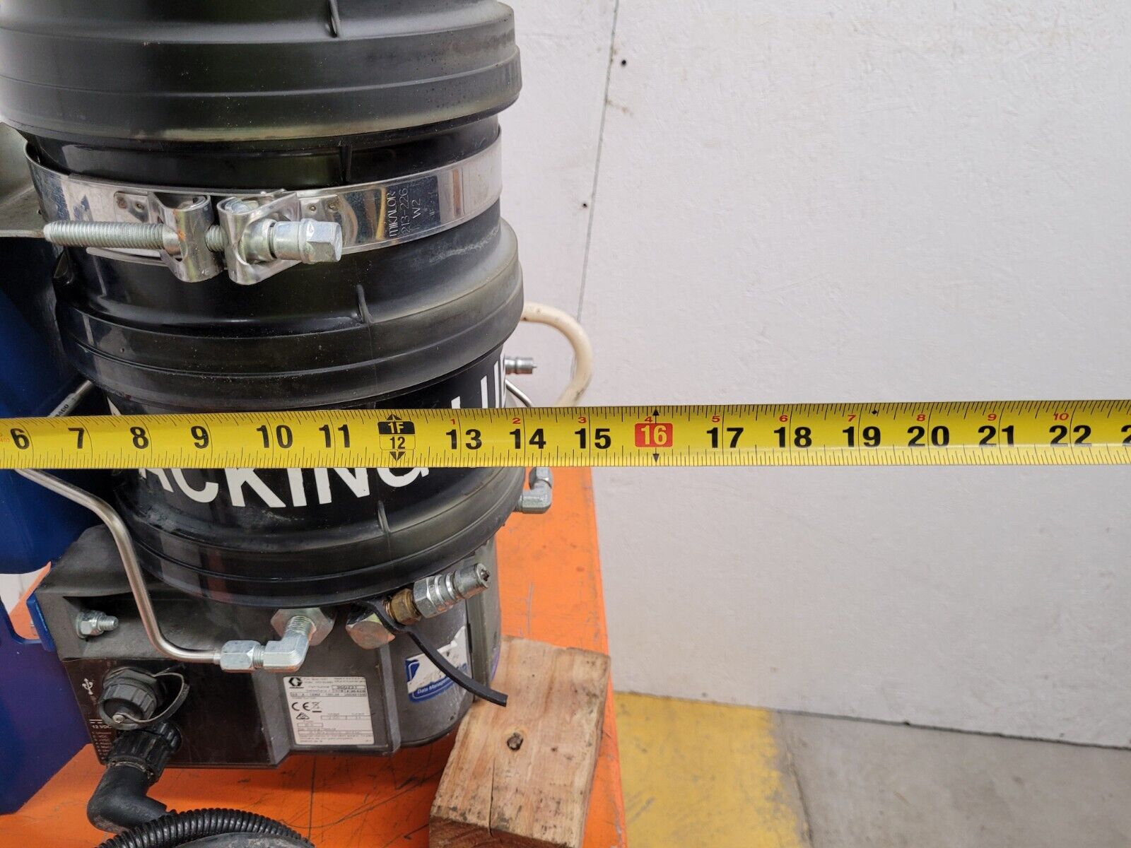 GRACO G3 Lubrication Pump 96G231 G3-A-12MX-120L08 12VDC 5100 PSI Working Pull B