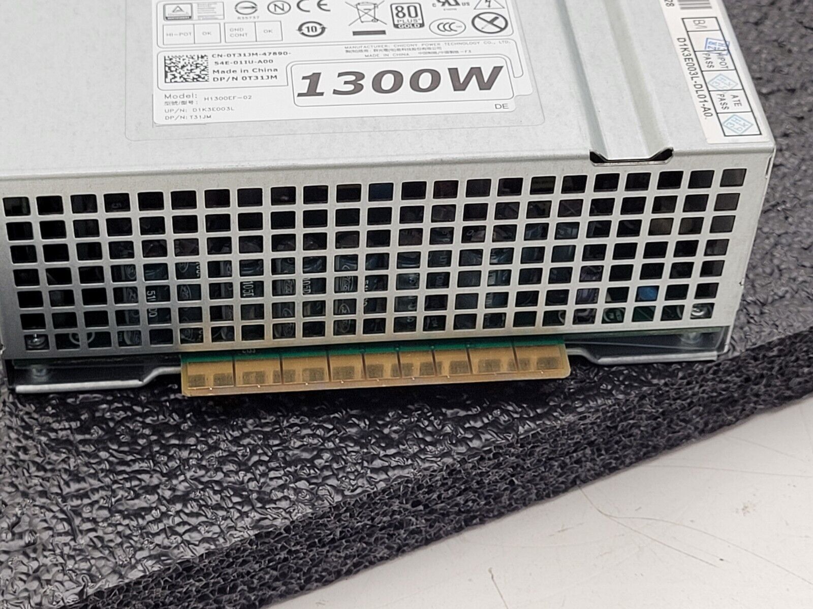 DELL 1300W Power Supply T31JM H1300EF-02 Precision T7910 Workstation 0V5K16