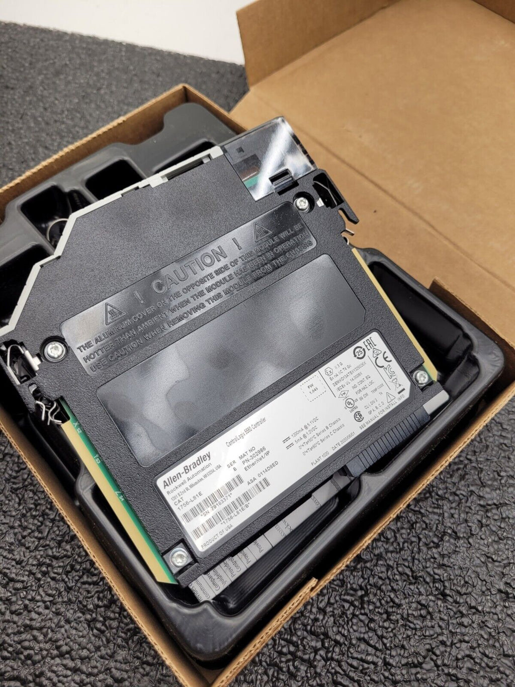 2020 Allen-Bradley 1756-L81E /B ControlLogix Processor - New Surplus (Open)