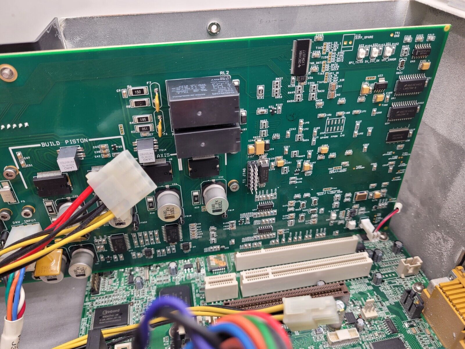 Z Corporation Spectrum Z510 Rapid Prototyping 3D Printer Control Computer +Board