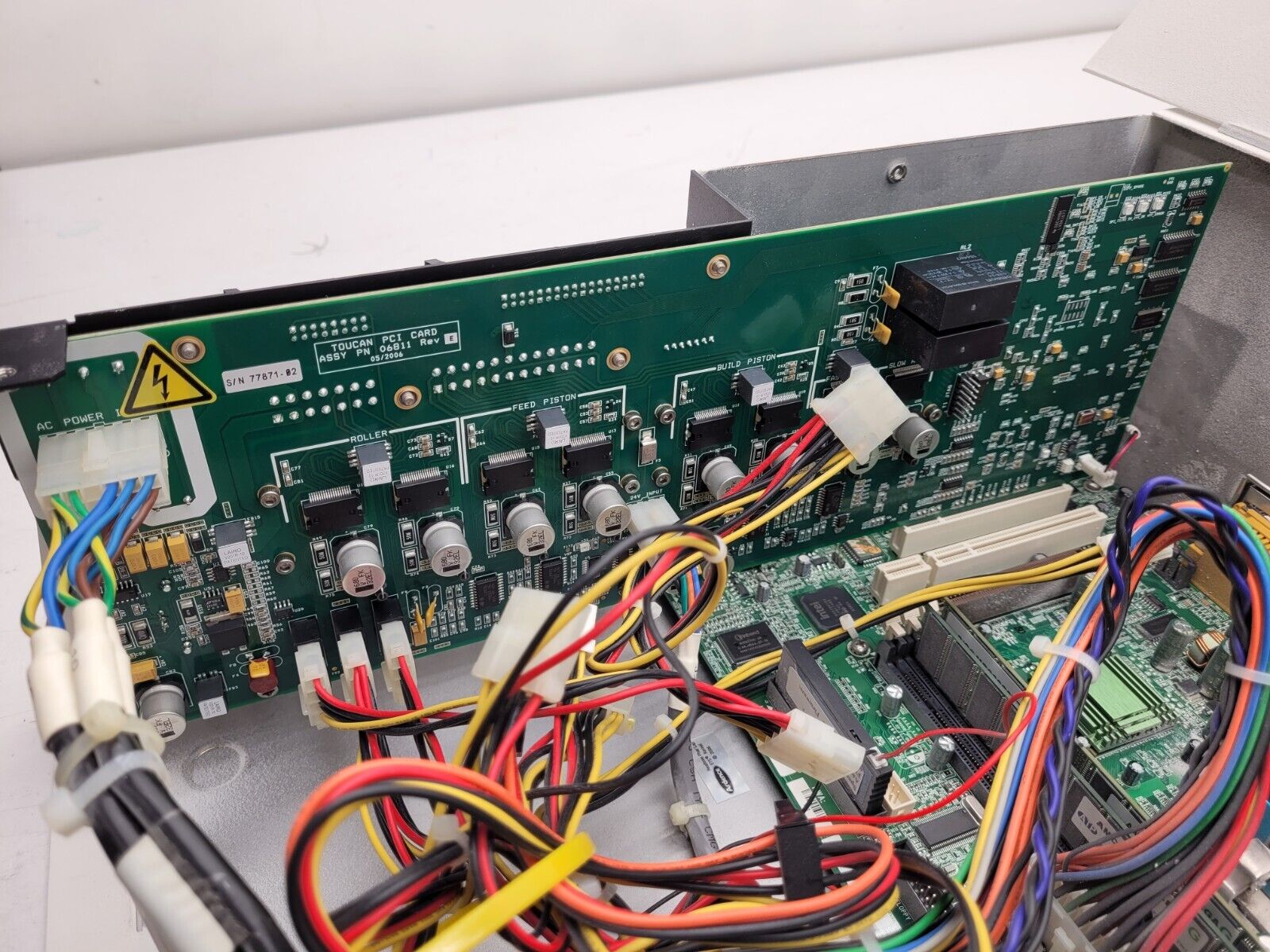 Z Corporation Spectrum Z510 Rapid Prototyping 3D Printer Control Computer +Board