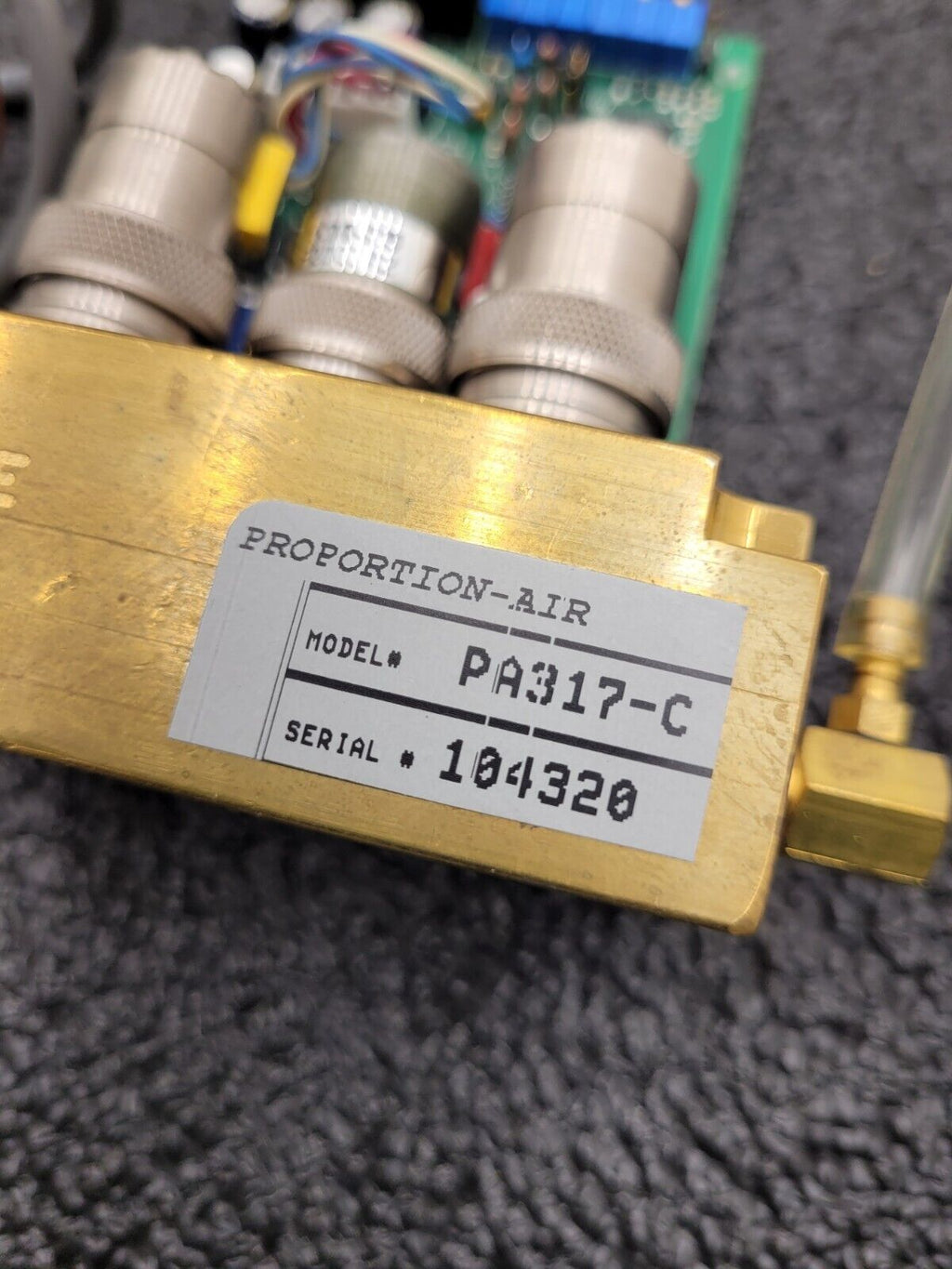 Lot of 3x Proportion-Air Flow MFC Controllers PA317-C Proportional CS-1856