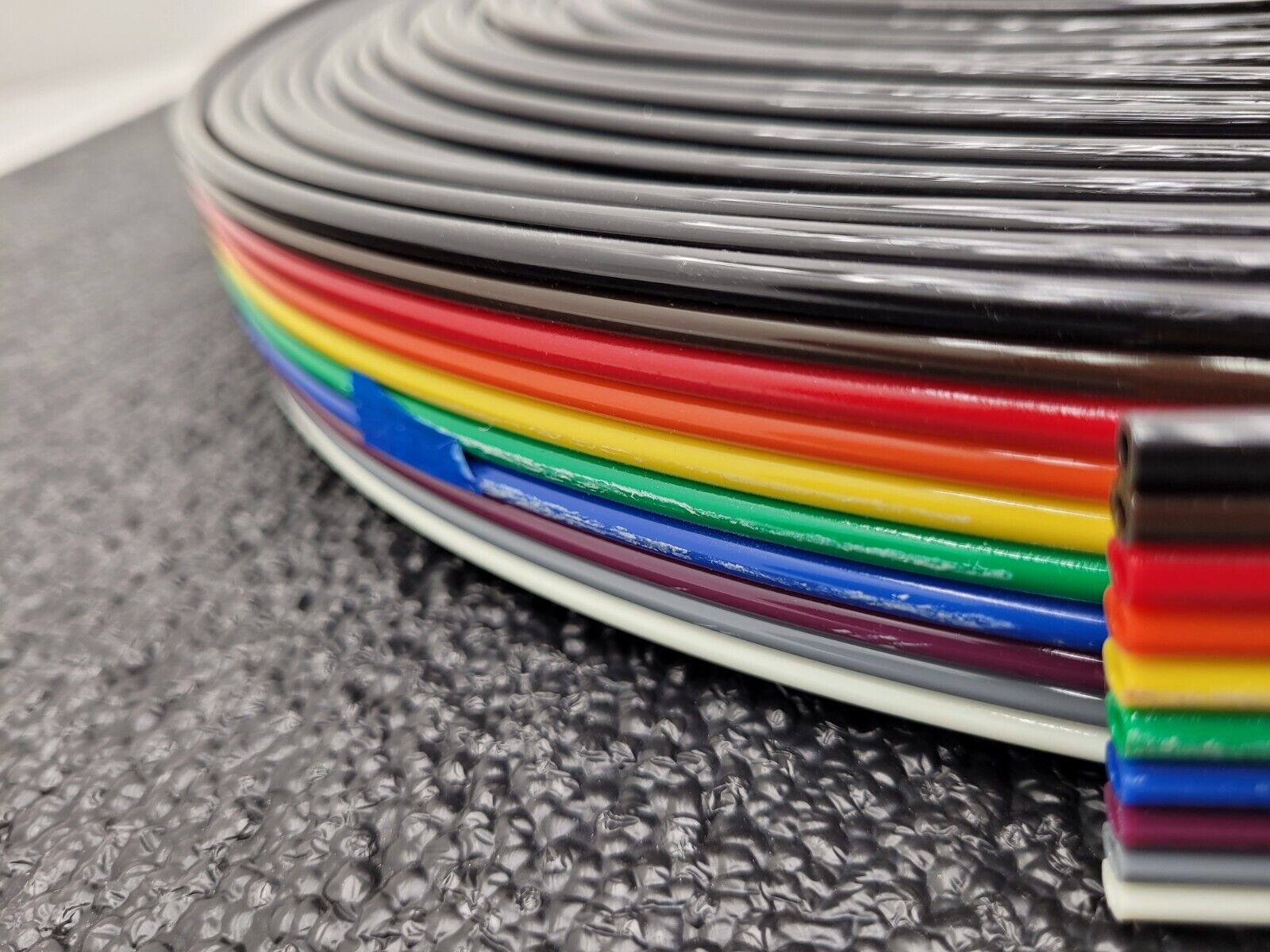 5WMP 95A Polyurethane Multi-Colored Ribbon Tubing (MCR) 5/32 x 3/32 10x Tubes