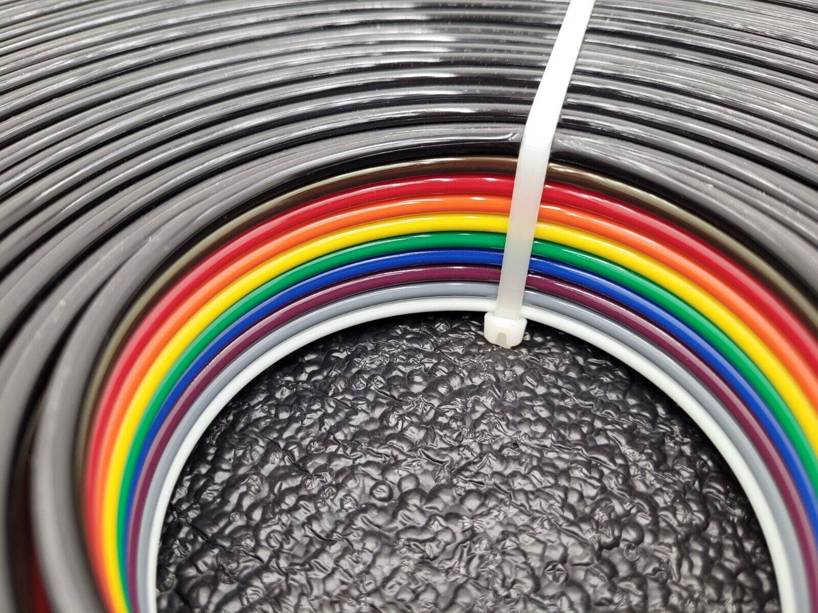 5WMP 95A Polyurethane Multi-Colored Ribbon Tubing (MCR) 5/32 x 3/32 10x Tubes