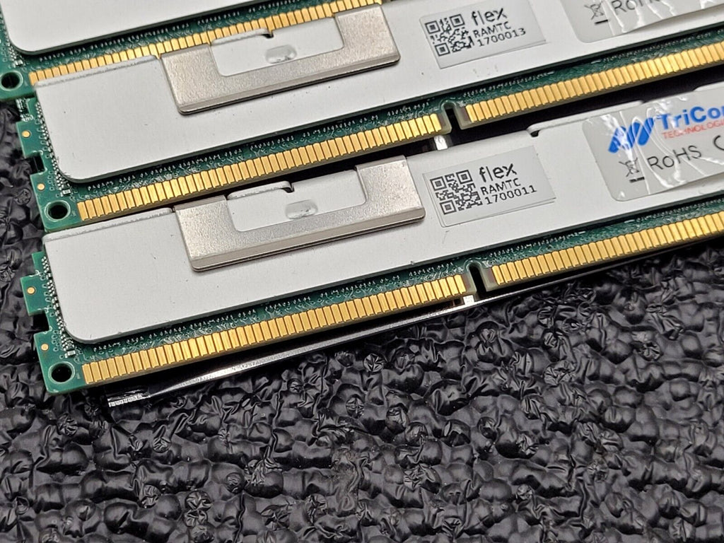 Lot 18x 16GB TriCor 288GB 2Rx4 DDR3 ECC Server Memory TRF722GR42F3186WV VLP