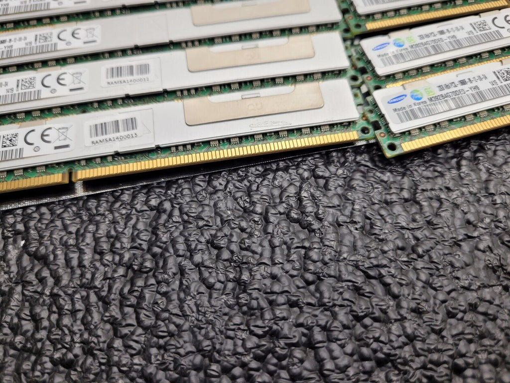 20x Samsung 32GB (20x32GB) 2Rx4 PC3-10600R Server Memory M392B4G70DE0-YH9 VLP
