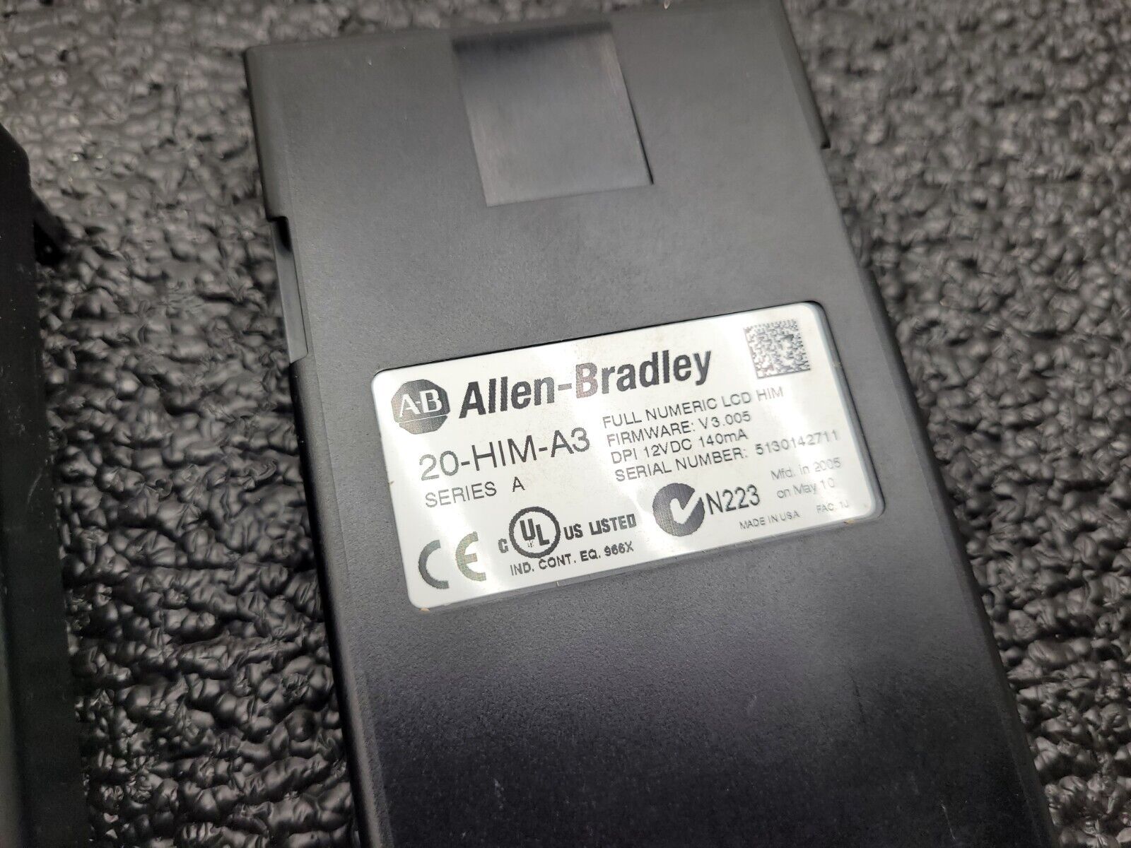 Allen Bradley 20AD5P0A0AYNNRNN /A PowerFlex 70 480V 3HP AC VFD Motor Drive