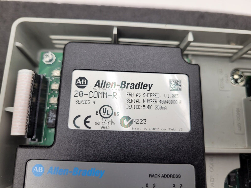 Allen Bradley 20AD5P0A0AYNNRNN /A PowerFlex 70 480V 3HP AC VFD Motor Drive