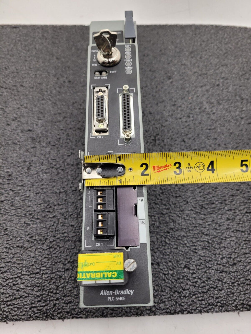1785-L40E/E REV F01 Allen Bradley PLC 5/40 Ethernet Processor 1785L40E 02/99