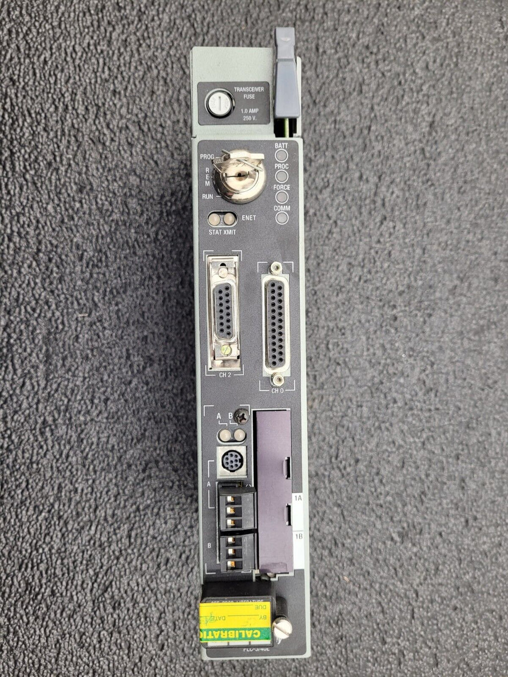 1785-L40E/E REV F01 Allen Bradley PLC 5/40 Ethernet Processor 1785L40E 02/99