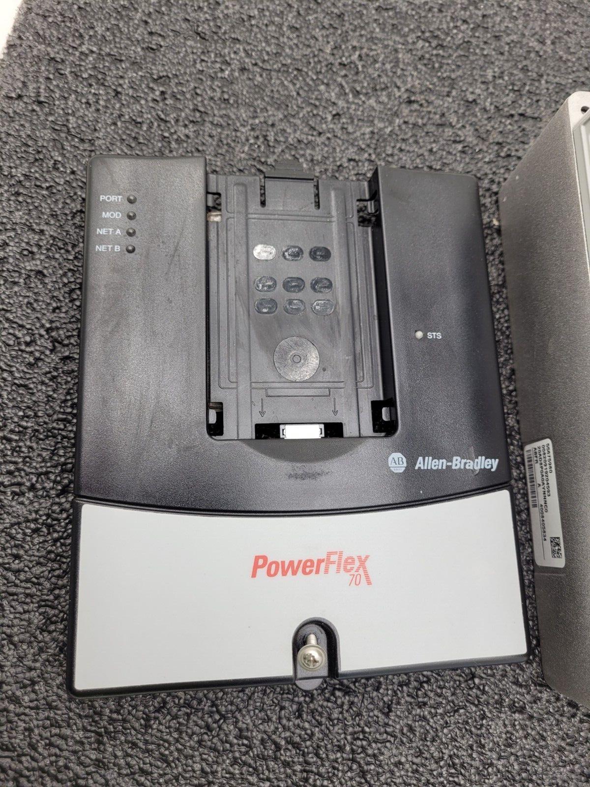 Allen Bradley 20AD8P0A0AYNNNC0 /A PowerFlex 70 480V 5HP AC VFD Motor Drive 2017
