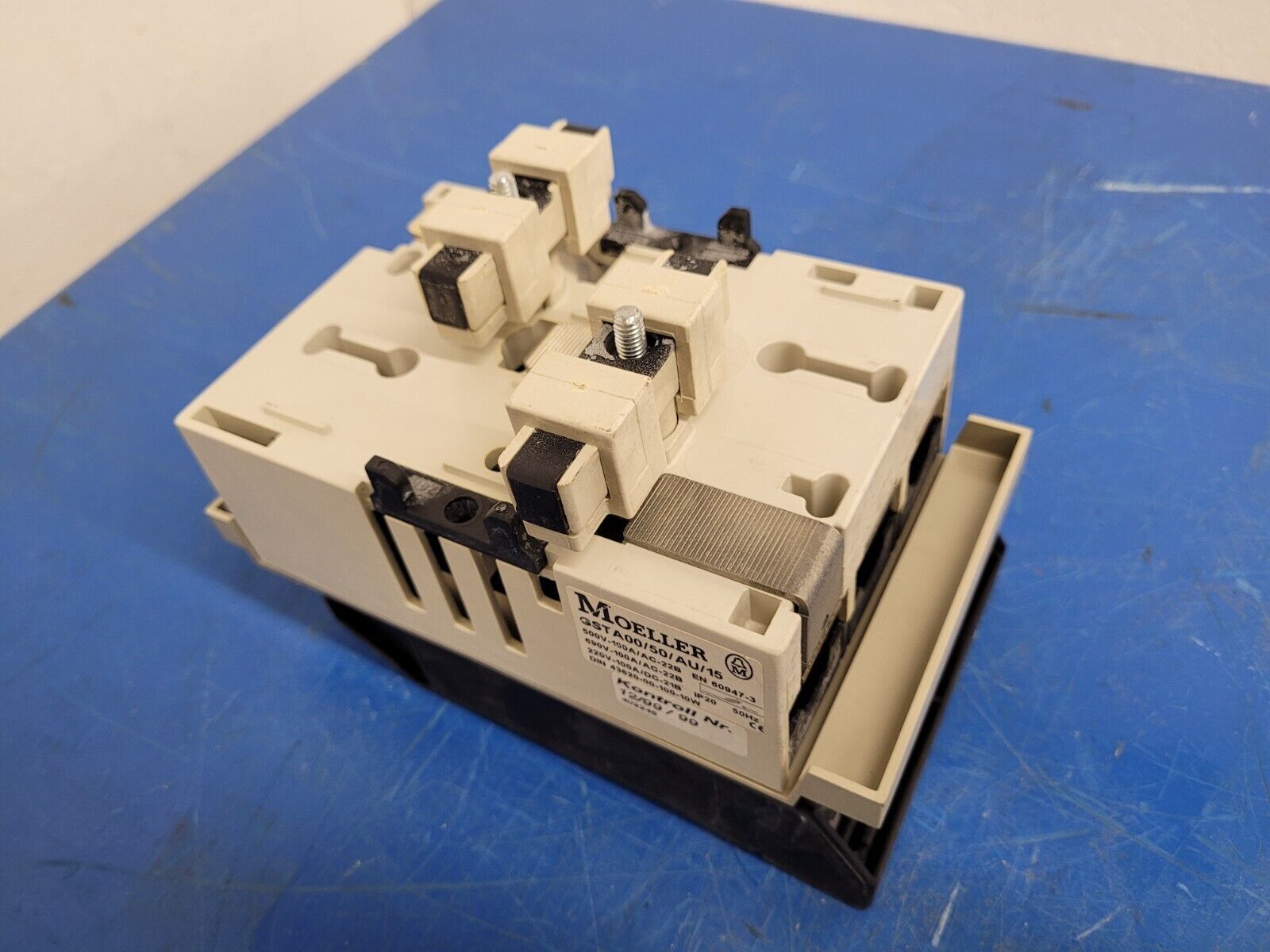 Lot of 4x Moeller GSTA00/50/AU/15 Fuse Switch BussBar Block 9x 80A Fuses