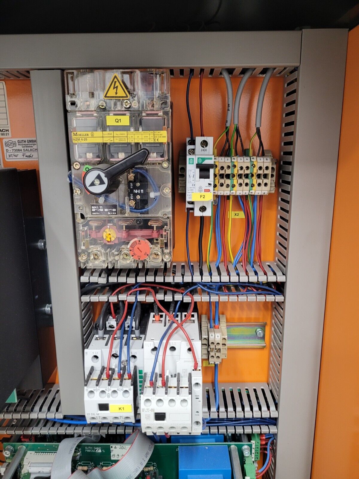 GUTH GMBH High Voltage Power Supply HV 10.3 6-10kV DC Output 1A 400VAC 3PH Input