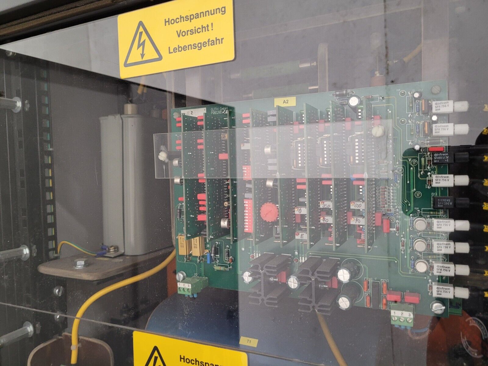 GUTH GMBH High Voltage Power Supply HV 10.3 6-10kV DC Output 1A 400VAC 3PH Input