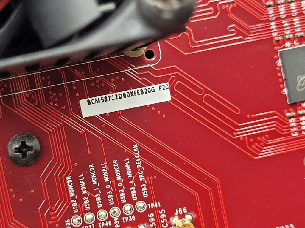 Broadcom BCM958712D4K Development Dev Board Kit 100-128837-0010 Rev 05