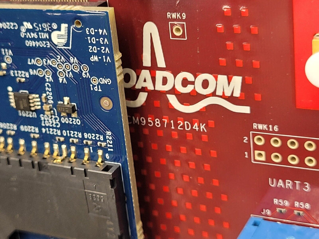 Broadcom BCM958712D4K Development Dev Board Kit 100-128837-0010 Rev 05