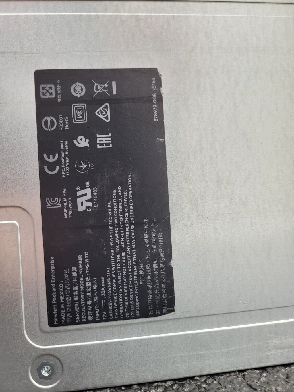 HPE ProLiant XL170R Gen10 Blade Server Xeon 6130 8Gb Ram