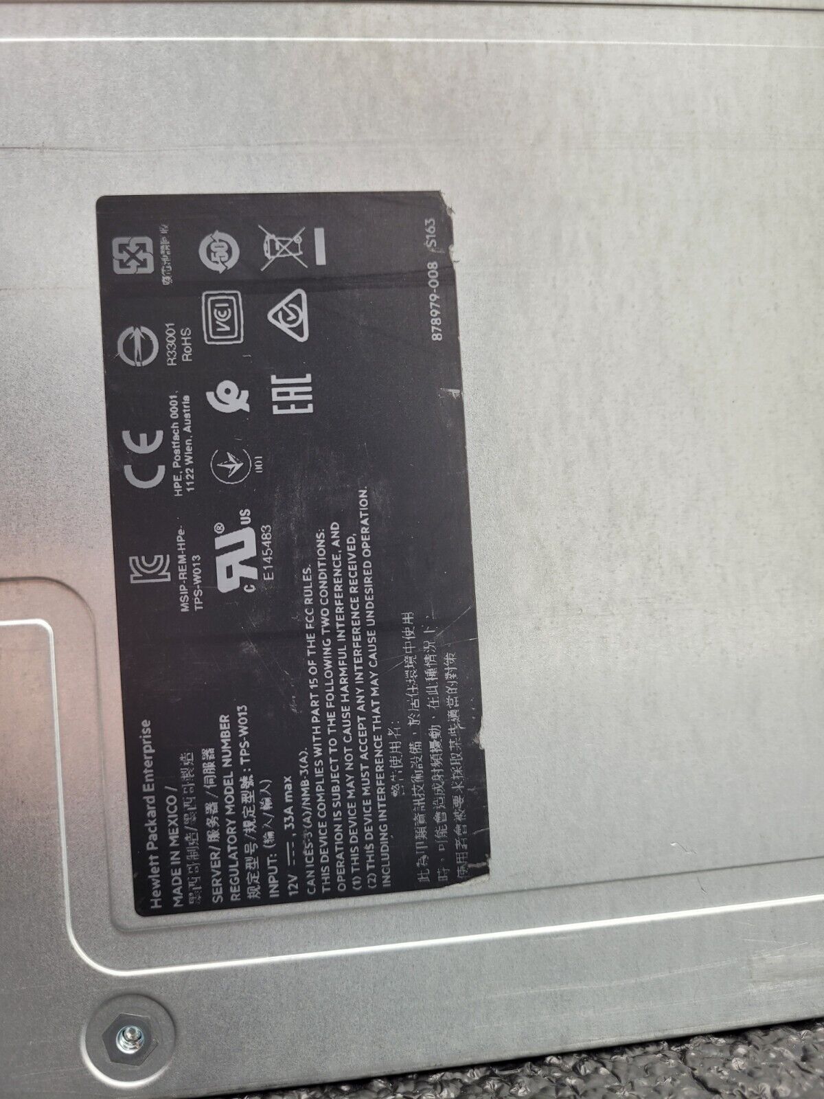 HPE ProLiant XL170R Gen10 Blade Server Xeon 6130 8Gb Ram