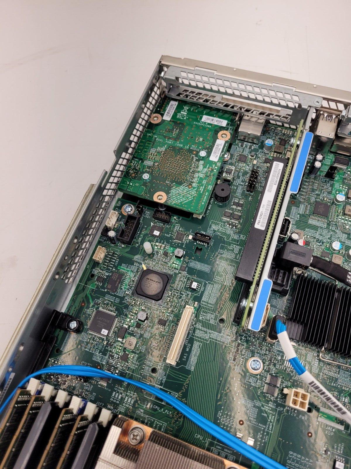 Intel S2600WT 1U 4-Bay LFF Workstation Server 2X E5-2699v4 256Gb RAM, Tested