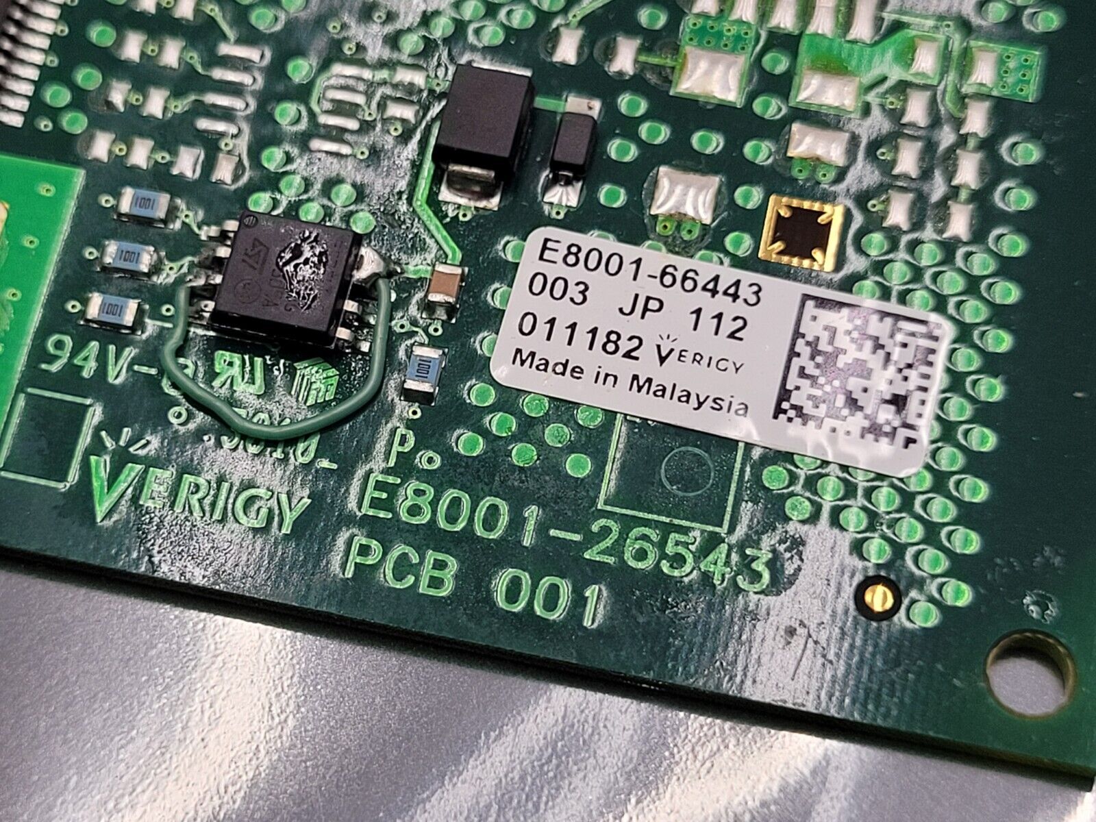 Advantest Verigy E8001-66443 FC Fibre Channel 4 Port ATE Card