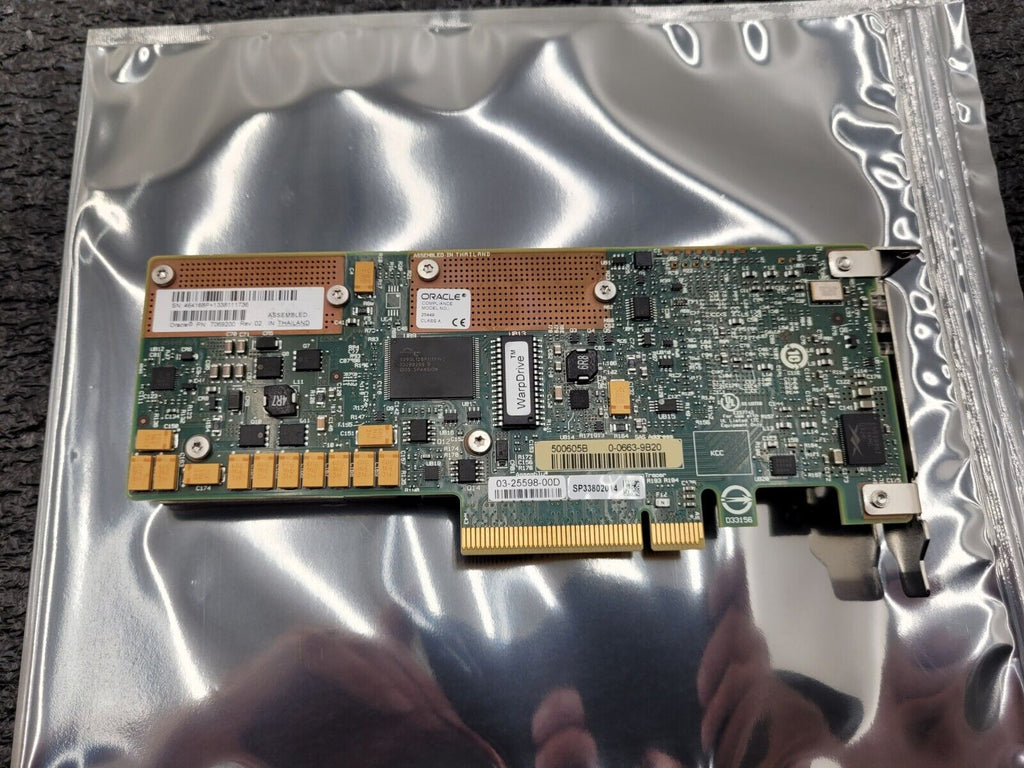 Oracle F80 WarpDrive 800GB (4x 200GB ) SSD Flash Accelerator PCIe 25449 7069200