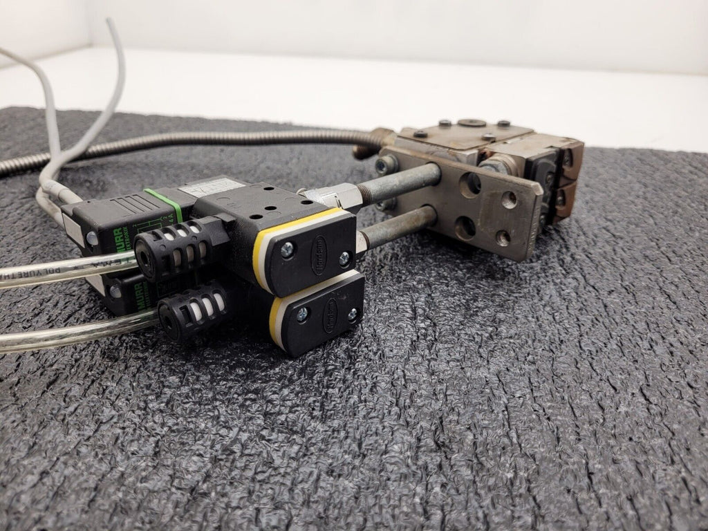 Dual Head Nordson SolidBlue S-012T Hot Melt Adhesive Dispensing Glue Gun 8524328