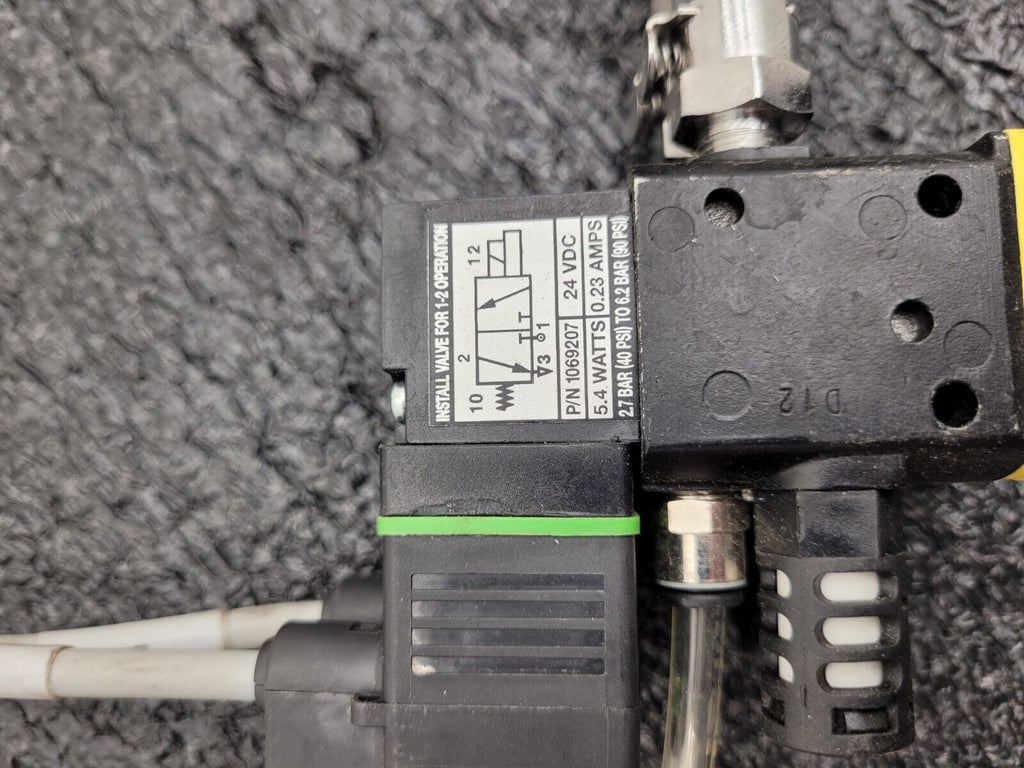 Dual Head Nordson SolidBlue S-012T Hot Melt Adhesive Dispensing Glue Gun 8524328