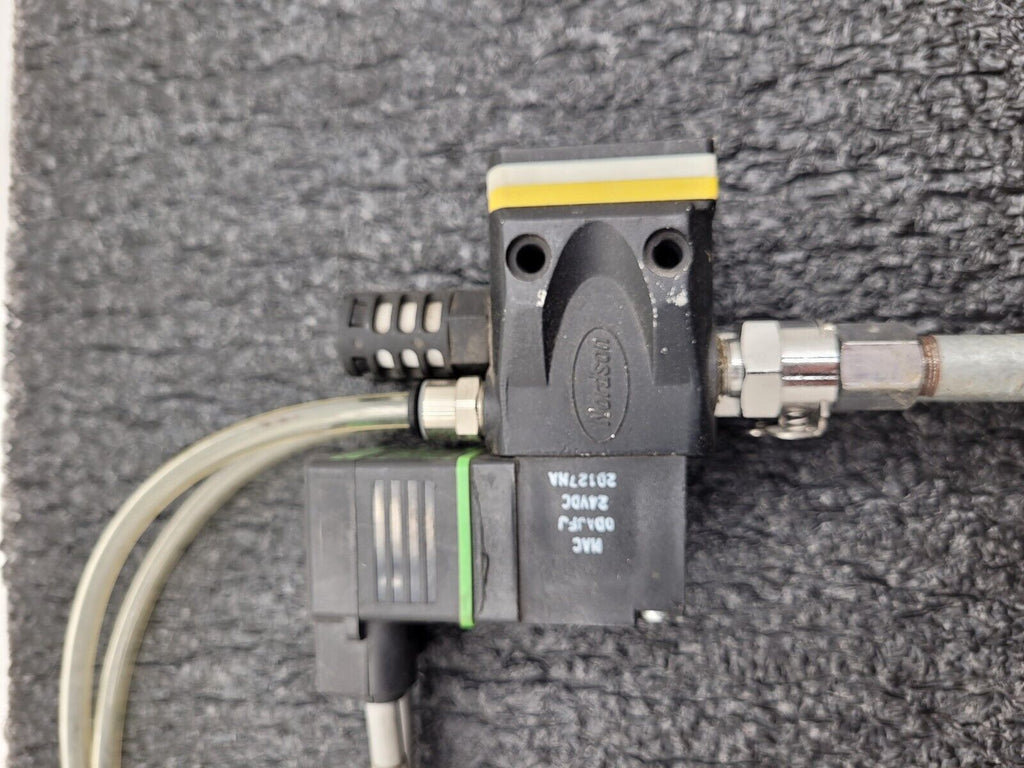 Dual Head Nordson SolidBlue S-012T Hot Melt Adhesive Dispensing Glue Gun 8524328