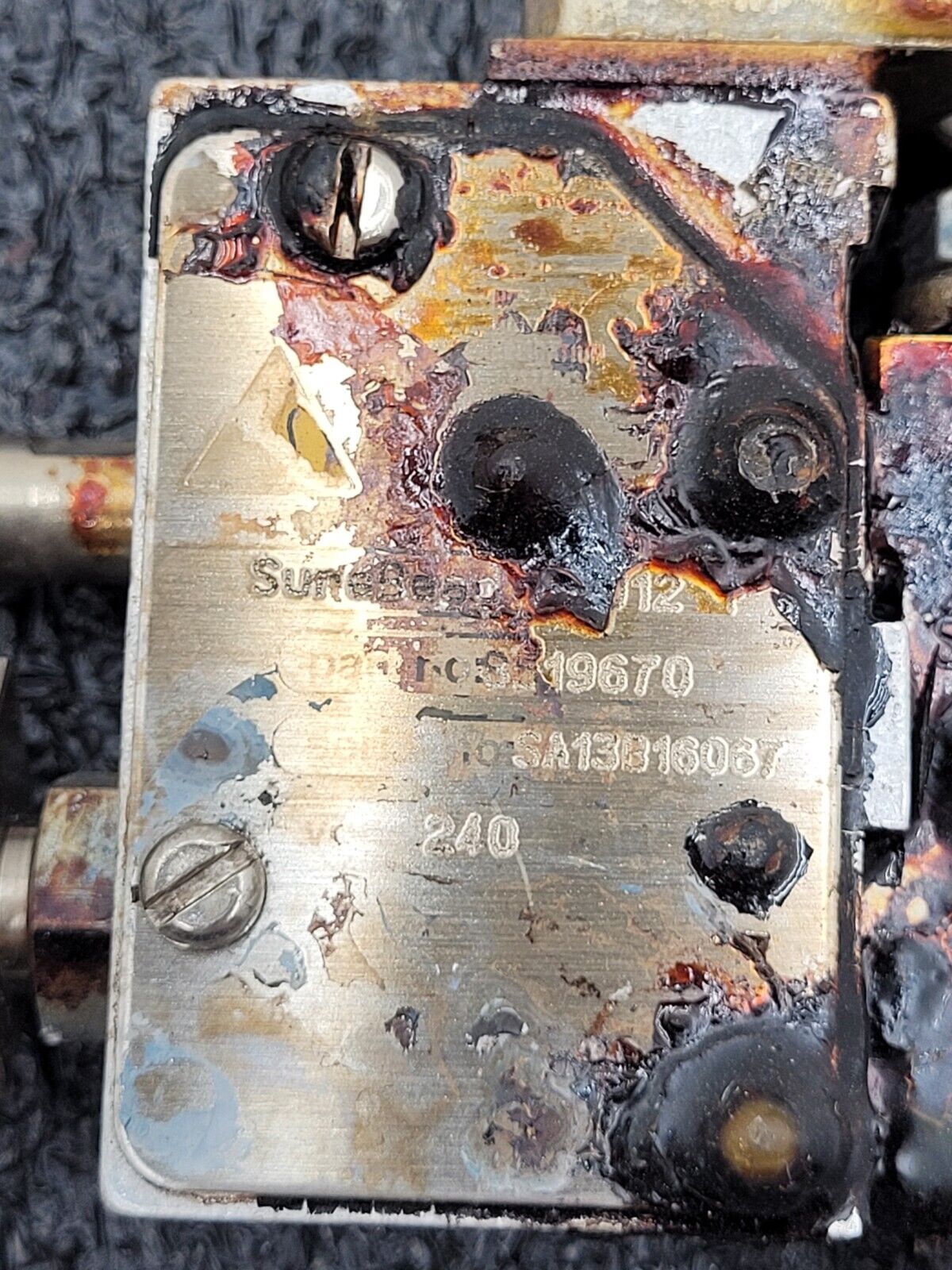 1x Head Nordson Surebead S-012 T Hot Melt Adhesive Dispensing Glue Gun 8519670