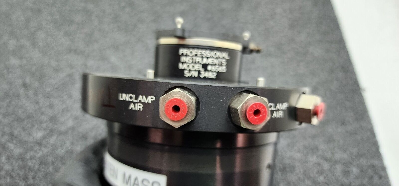 Professional Instruments 6565 Air Bearing Spindle Tested Spins Smoothly G