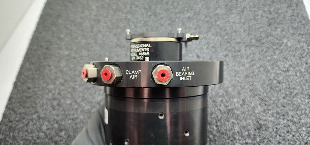 Professional Instruments 6565 Air Bearing Spindle Tested Spins Smoothly G