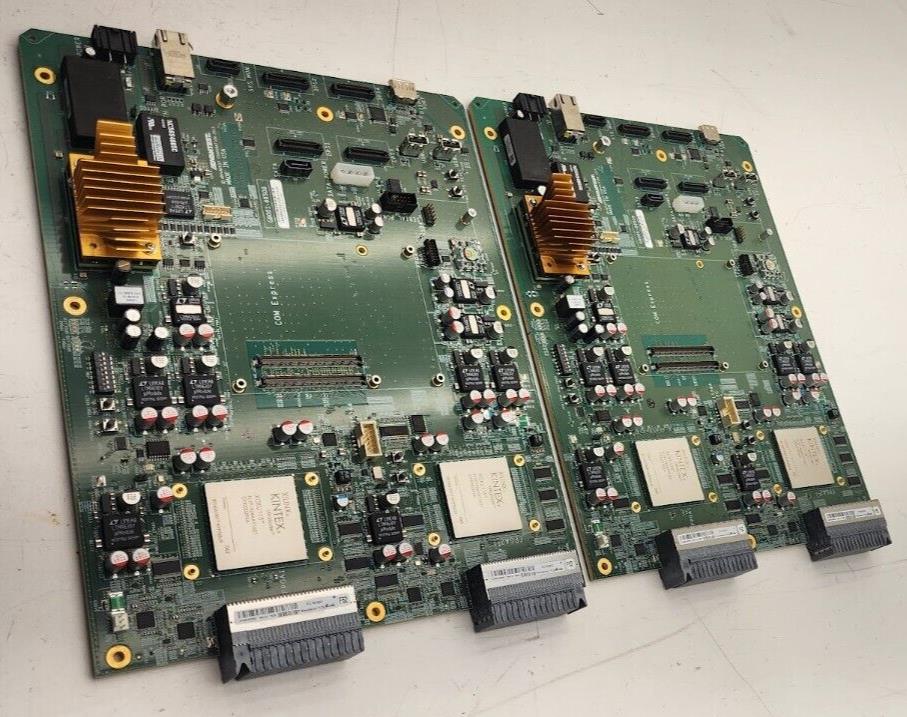 Lot of 4 Xilinx Kintex UltraScale XCKU115 FPGA Onboard For Chip Recovery