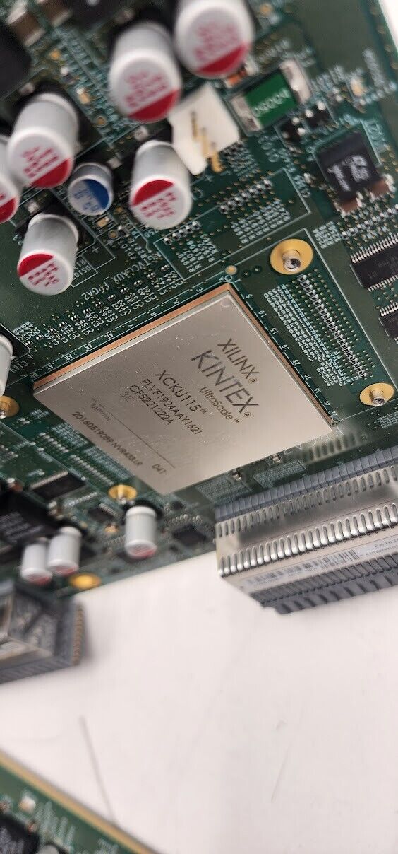 Lot of 4 Xilinx Kintex UltraScale XCKU115 FPGA Onboard For Chip Recovery