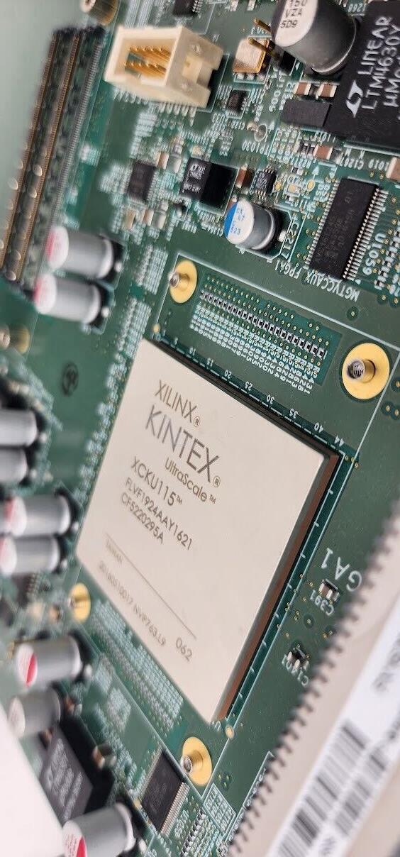 Lot of 4 Xilinx Kintex UltraScale XCKU115 FPGA Onboard For Chip Recovery
