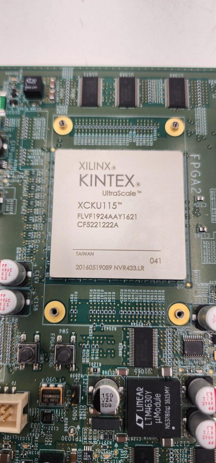 Lot of 4 Xilinx Kintex UltraScale XCKU115 FPGA Onboard For Chip Recovery